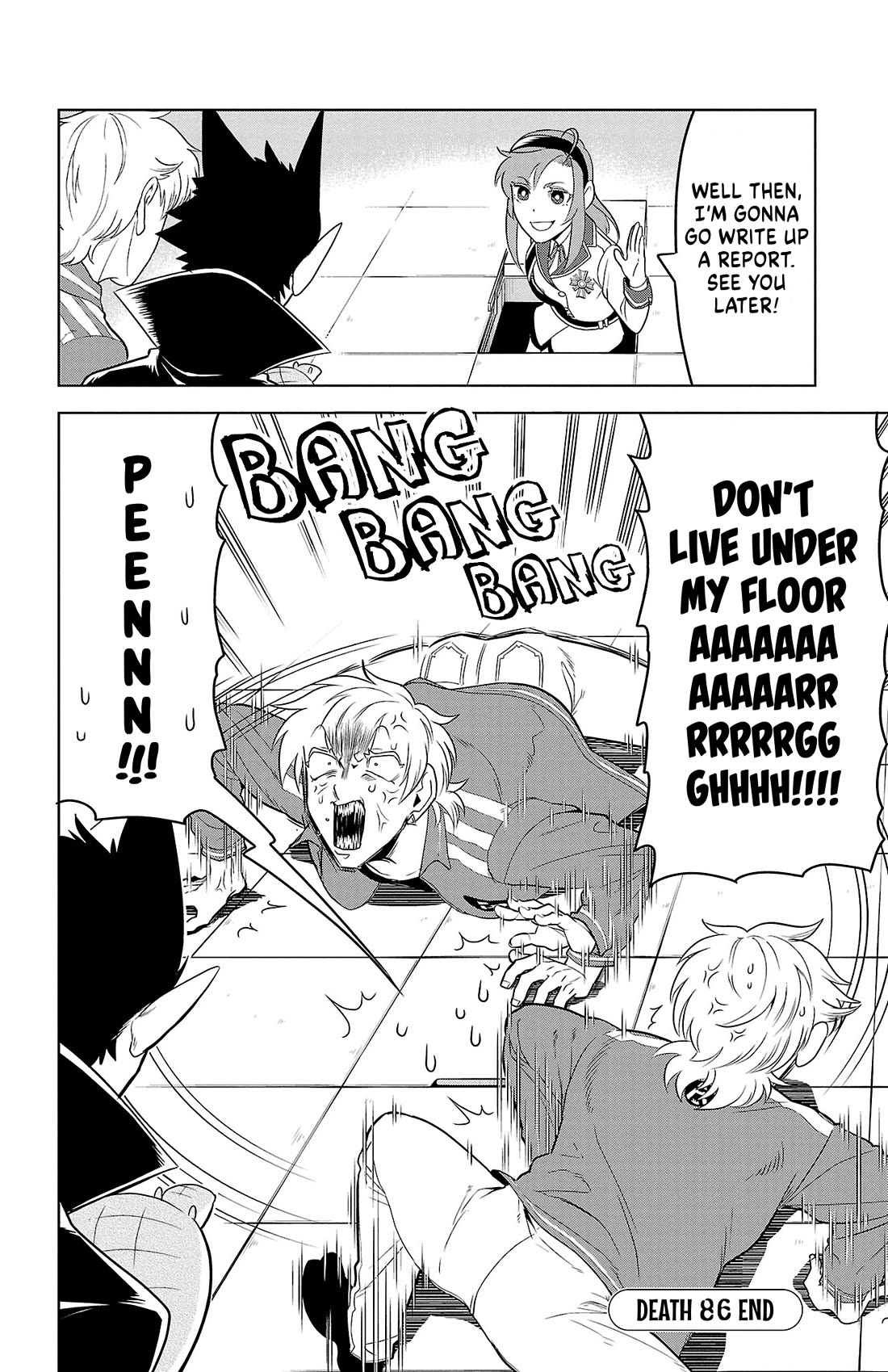 Kyuuketsuki Sugu Shinu chapter 86 page 12