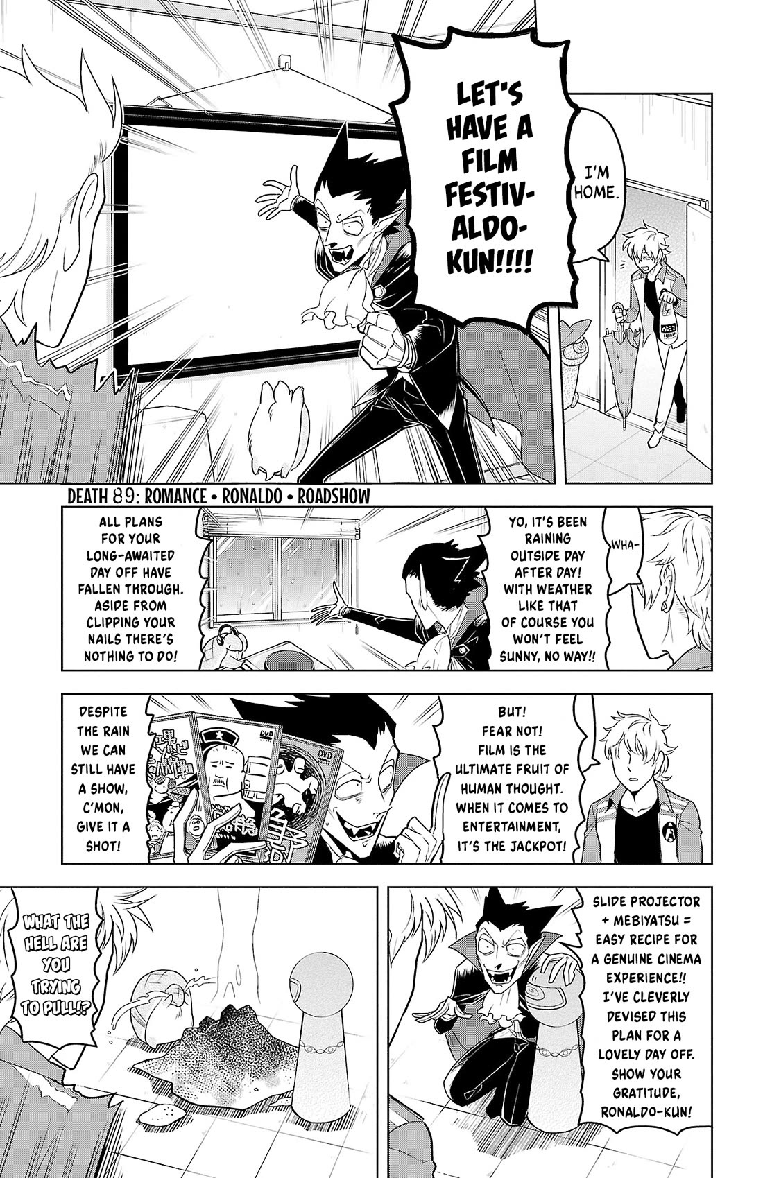 Kyuuketsuki Sugu Shinu chapter 89 page 1