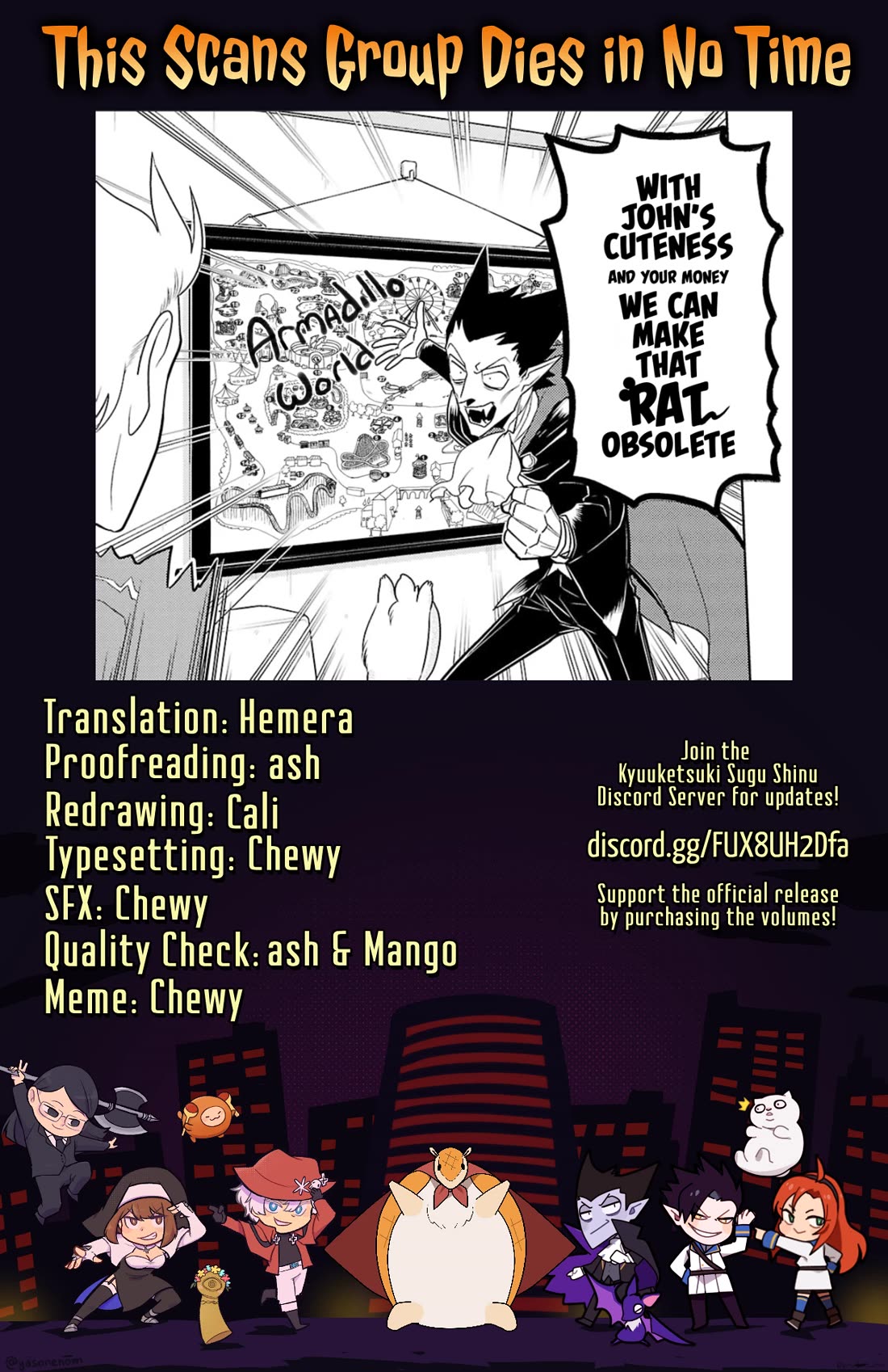 Kyuuketsuki Sugu Shinu chapter 89 page 13