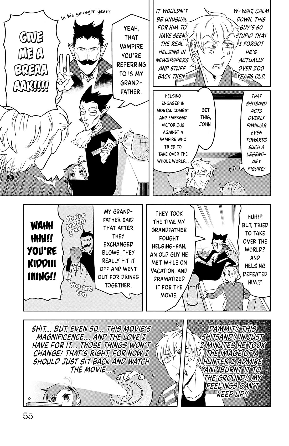 Kyuuketsuki Sugu Shinu chapter 89 page 3