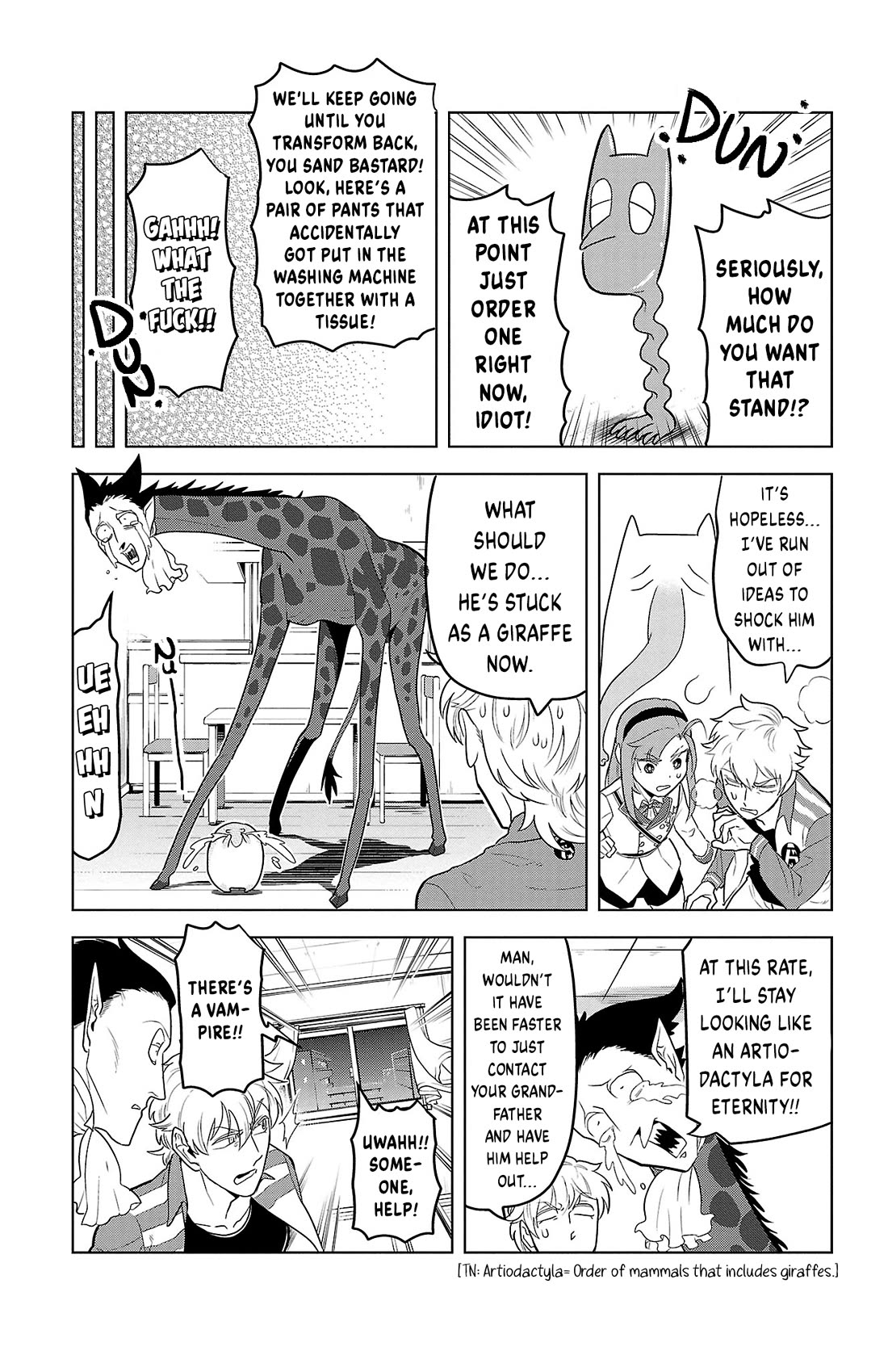 Kyuuketsuki Sugu Shinu chapter 93 page 9