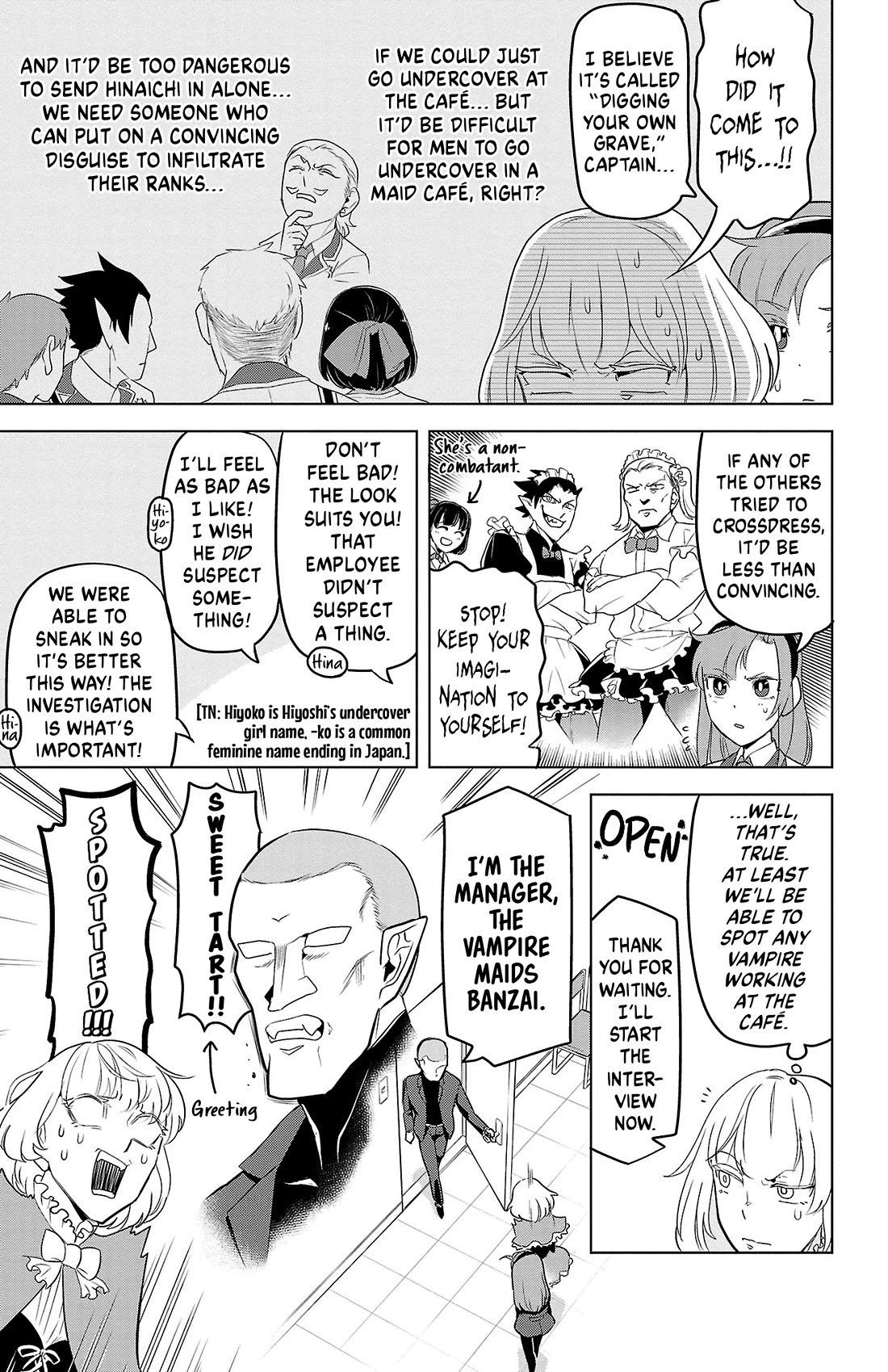 Kyuuketsuki Sugu Shinu chapter 94 page 3