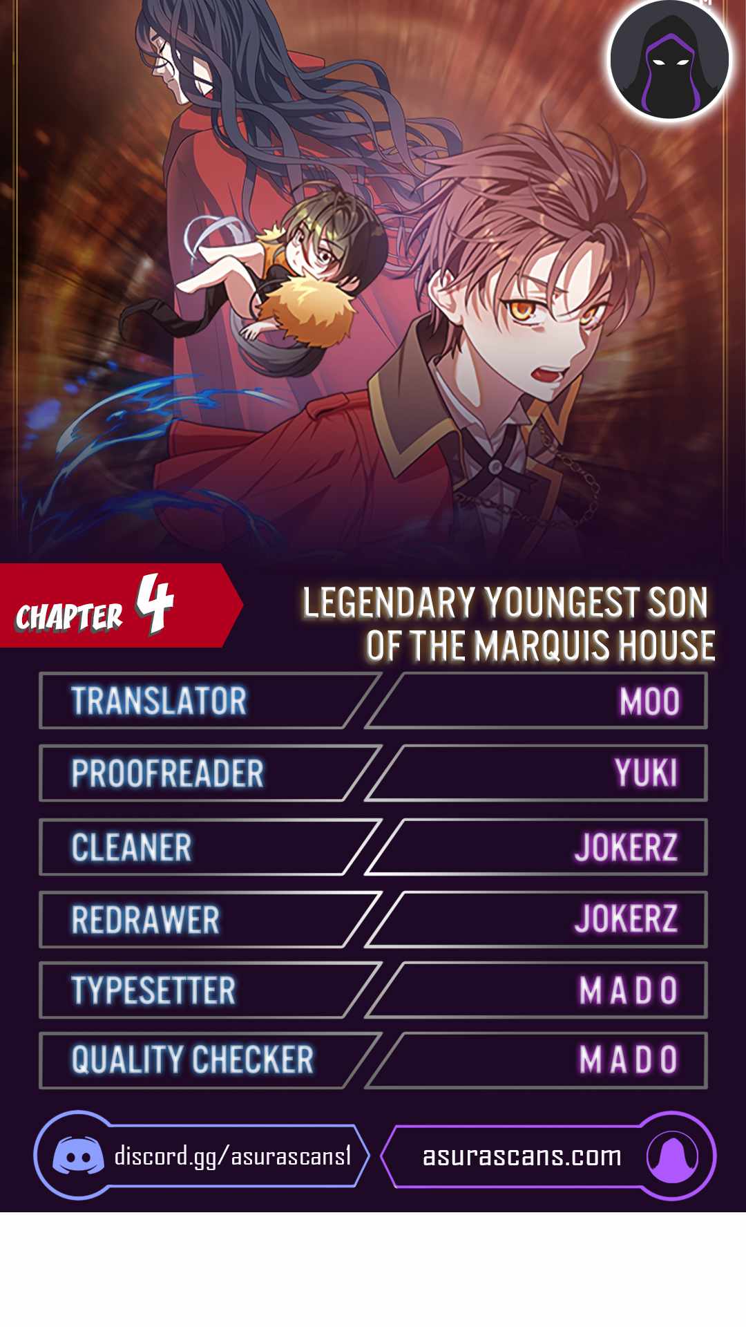 Legendary Youngest Son of the Marquis House chapter 4 page 1