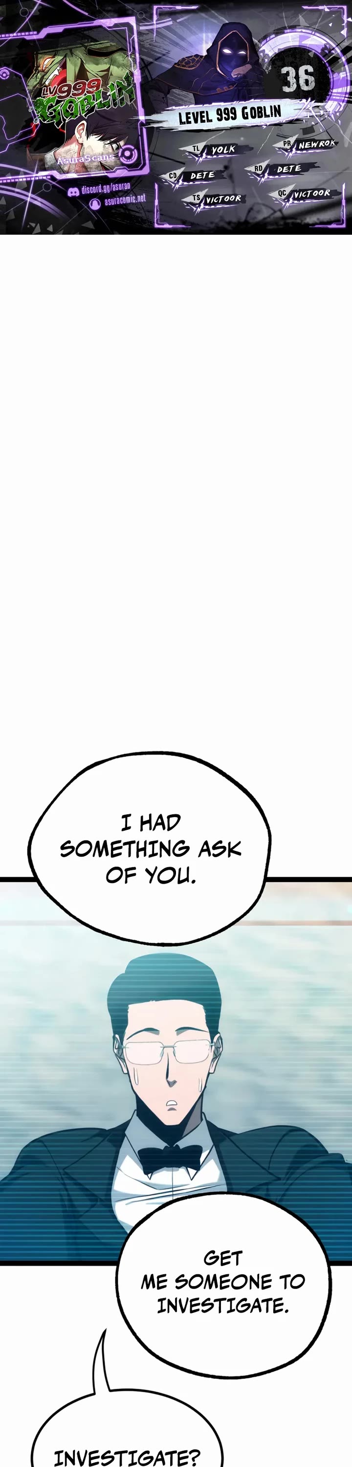 Level 999 Goblin chapter 36 page 1