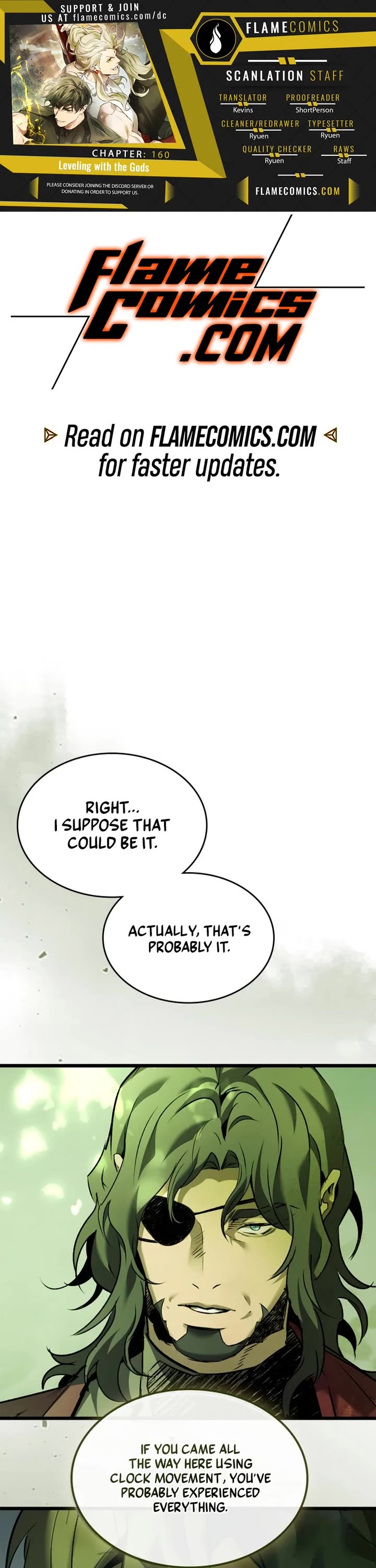 Leveling With The Gods chapter 160 page 1