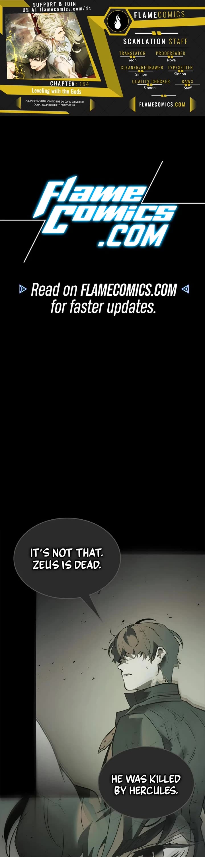 Leveling With The Gods chapter 164 page 1