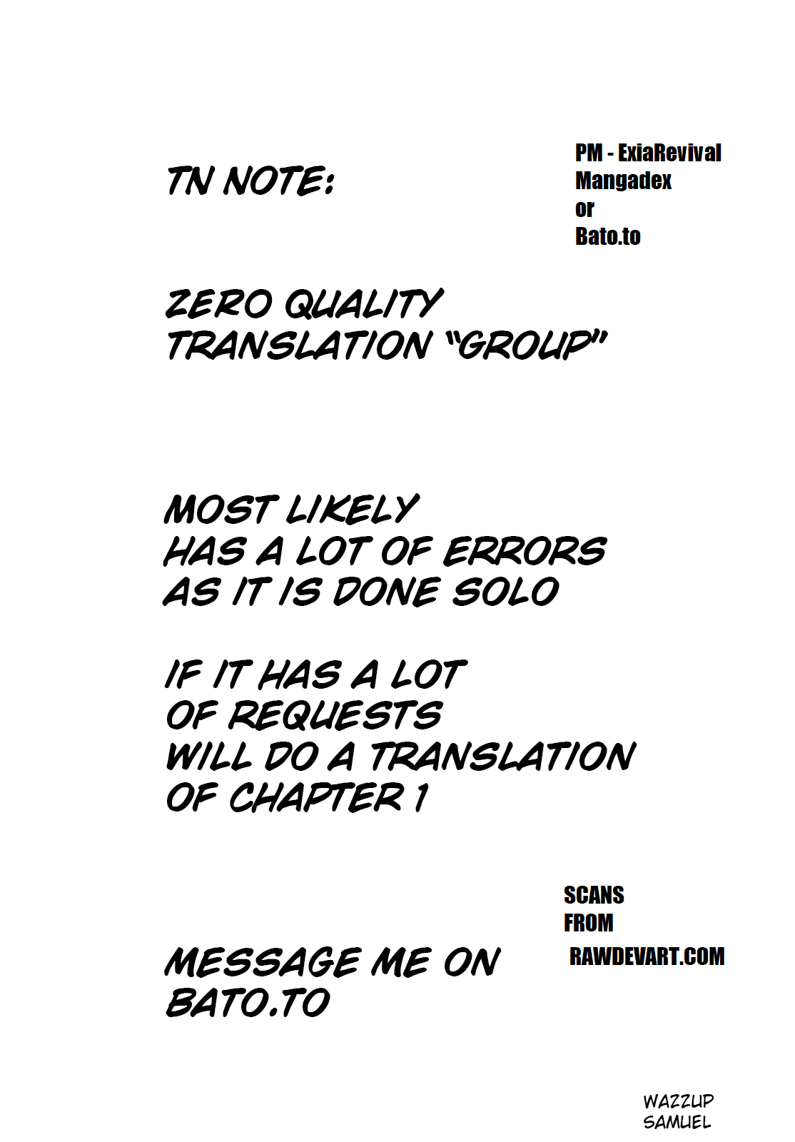 Liar Liar chapter 0 page 1