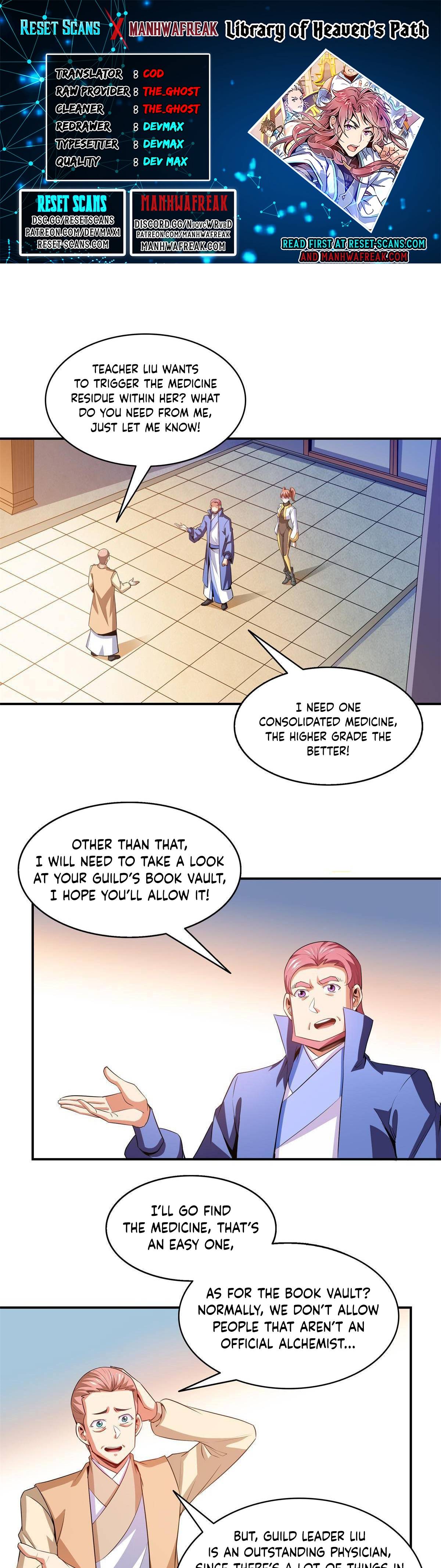 Library of Heaven’s Path chapter 207 page 1