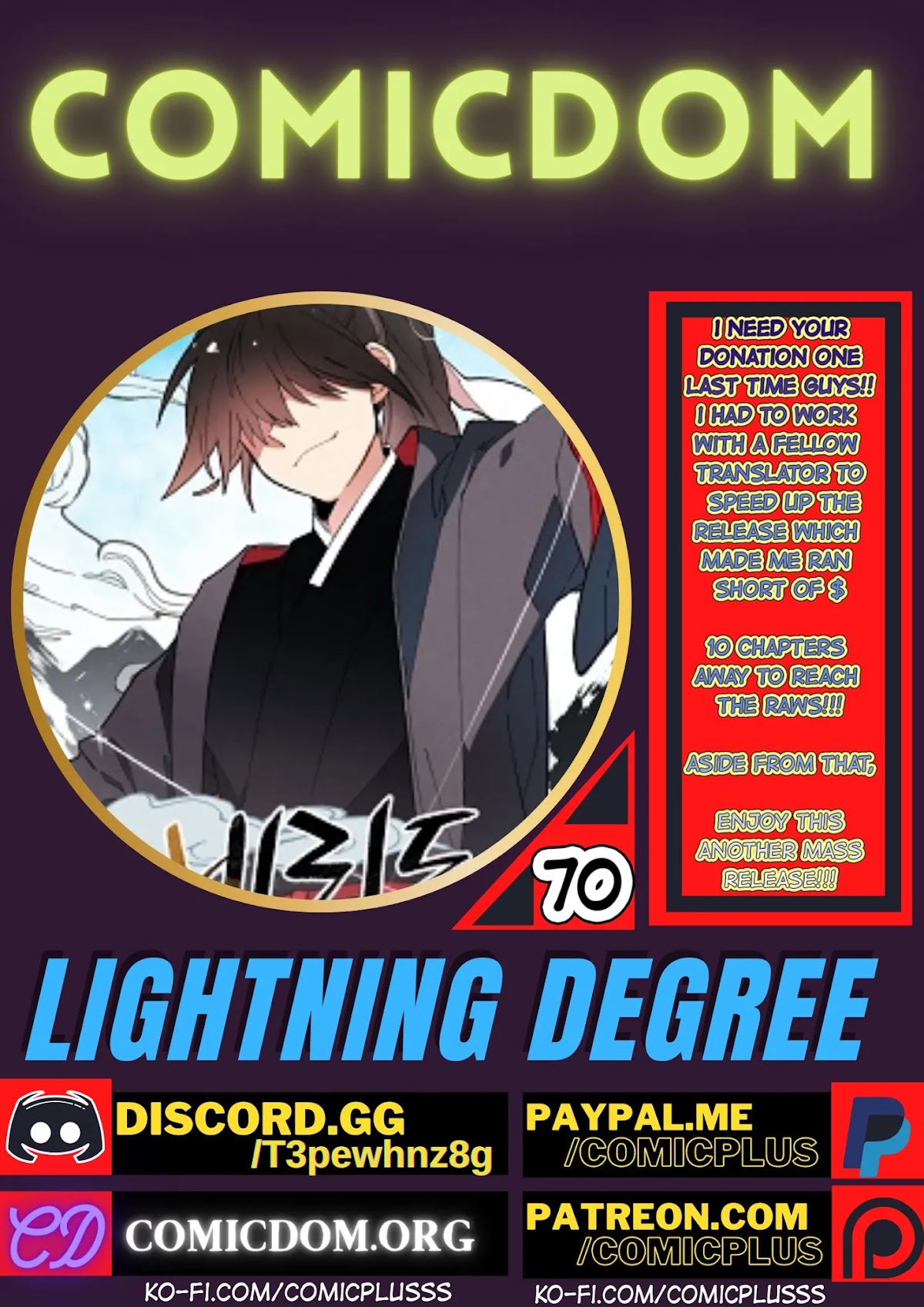 Lightning Degree chapter 70 page 1