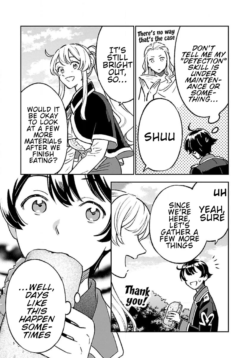 Living a Carefree Life Collecting Raw Materials in Another World chapter 31 page 13