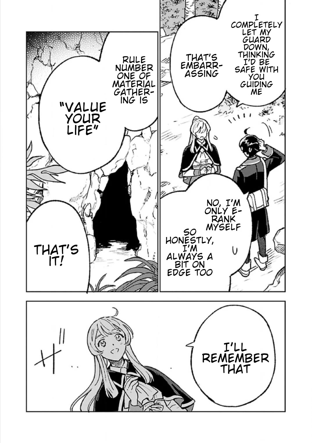 Living a Carefree Life Collecting Raw Materials in Another World chapter 32 page 9