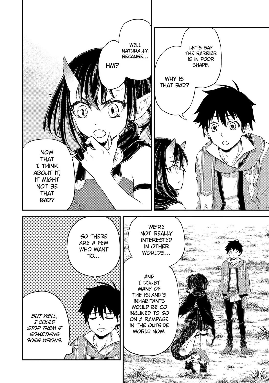 Living a Laid-Back Second Life on the Island of the Strongest Species chapter 14 page 20