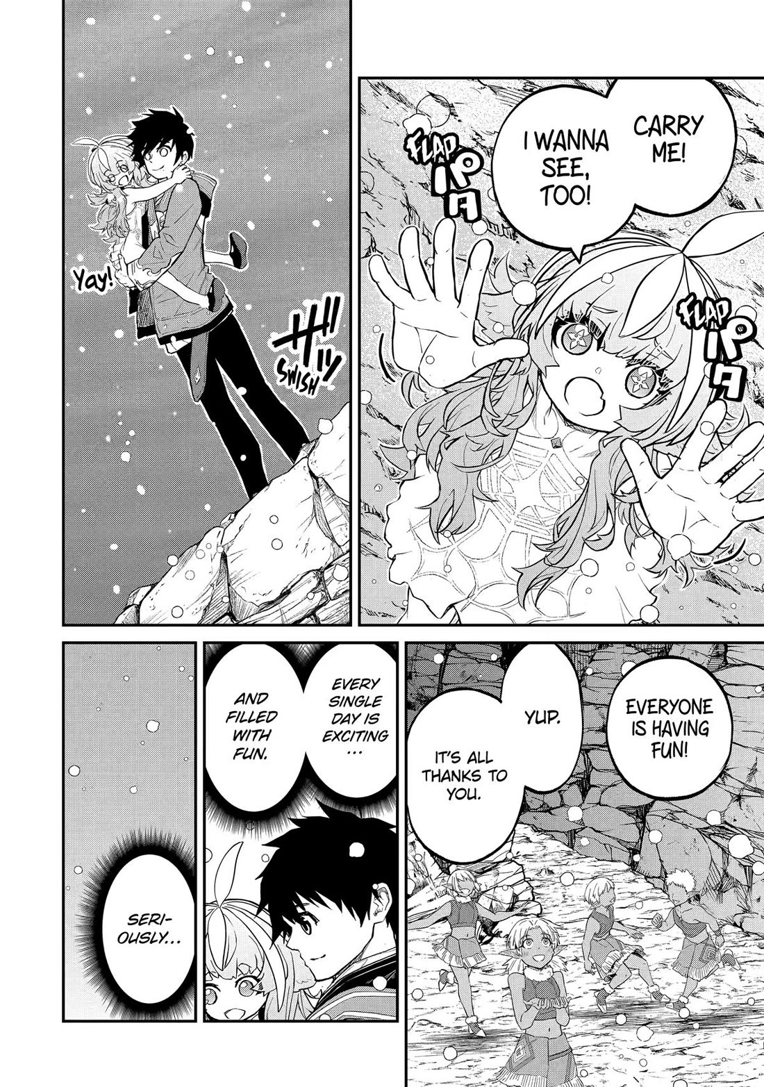 Living a Laid-Back Second Life on the Island of the Strongest Species chapter 34 page 6