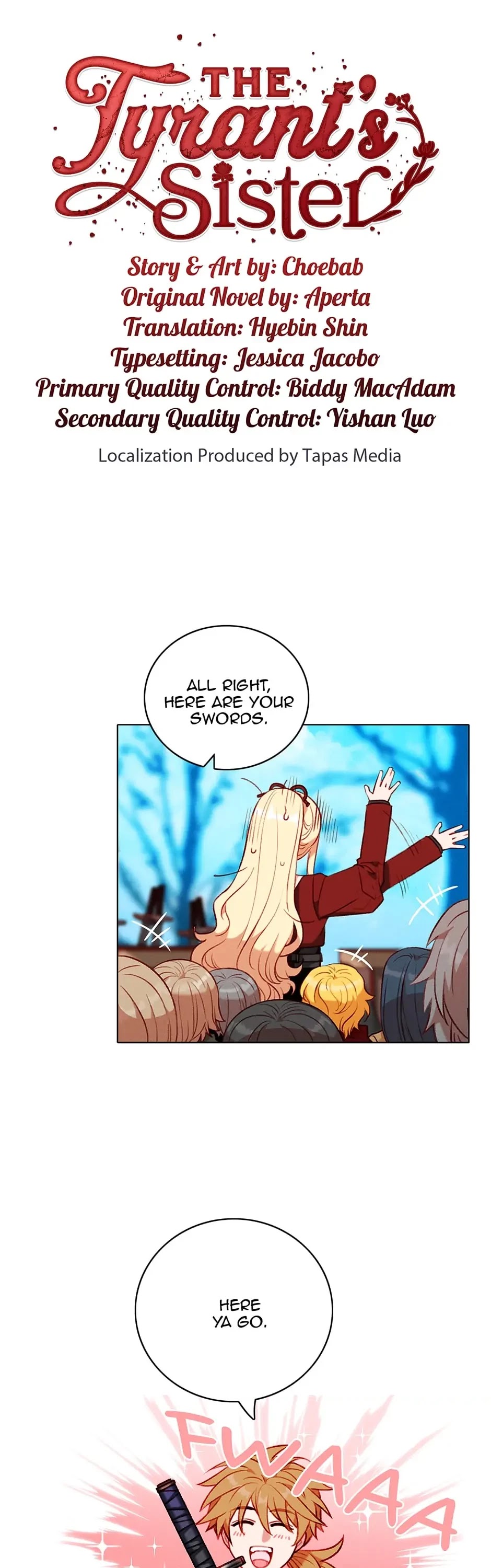 Living as the Tyrant's Older Sister chapter 122 page 1