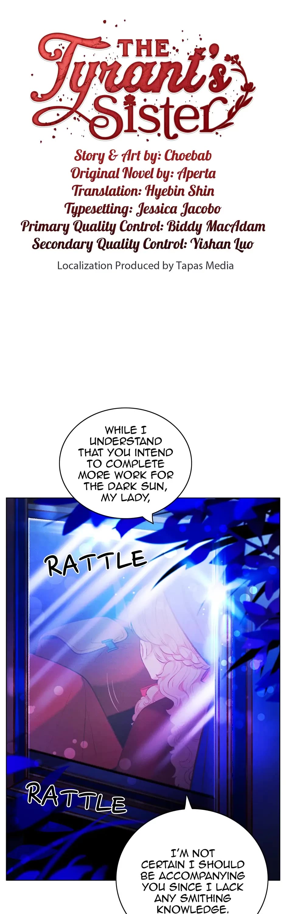 Living as the Tyrant's Older Sister chapter 127 page 1