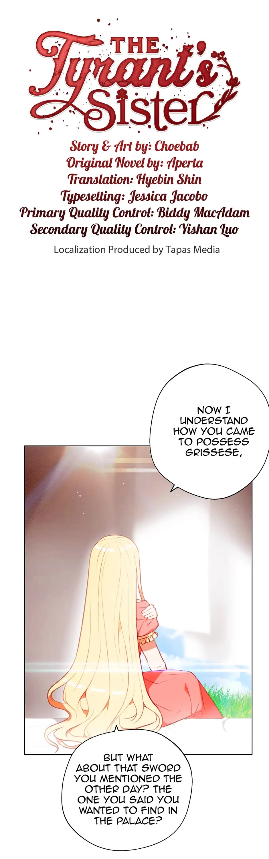 Living as the Tyrant's Older Sister chapter 131 page 1