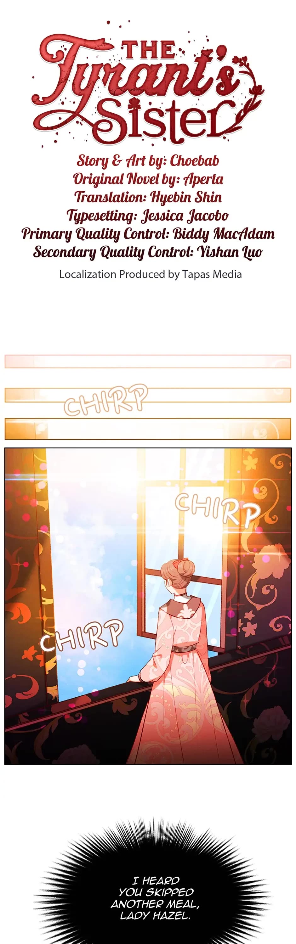 Living as the Tyrant's Older Sister chapter 133 page 1