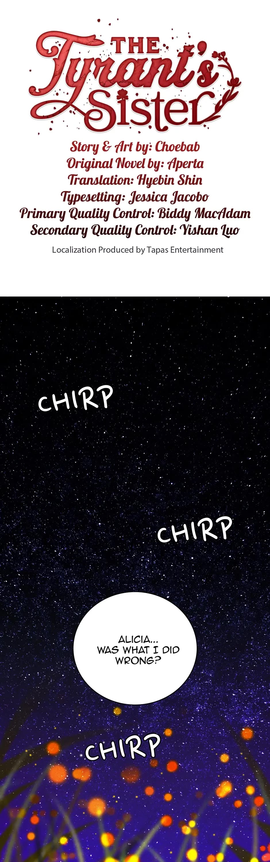 Living as the Tyrant's Older Sister chapter 139 page 1