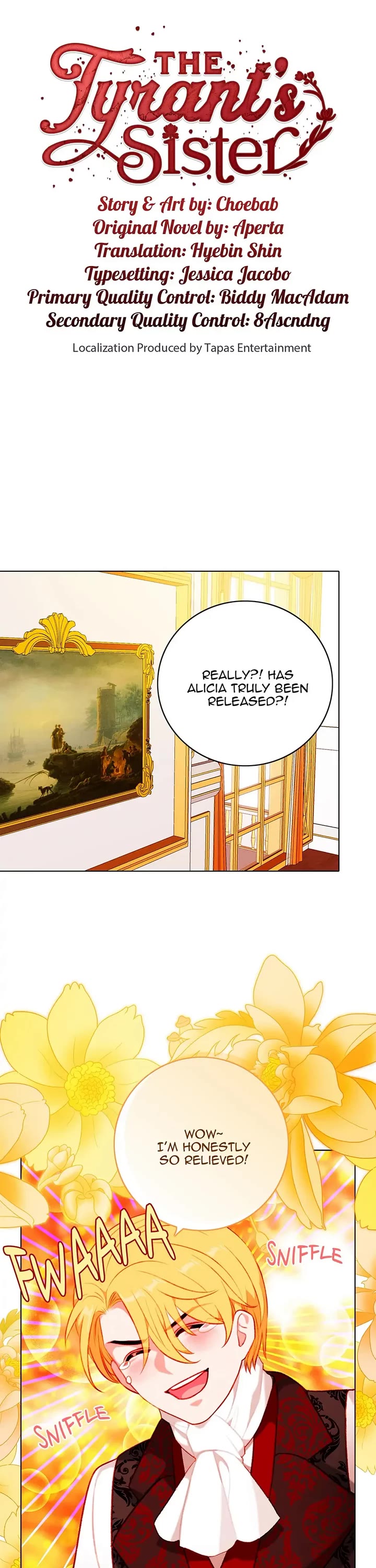 Living as the Tyrant's Older Sister chapter 149 page 1