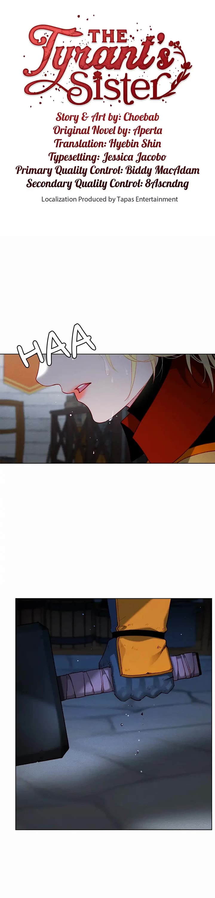 Living as the Tyrant's Older Sister chapter 152 page 1