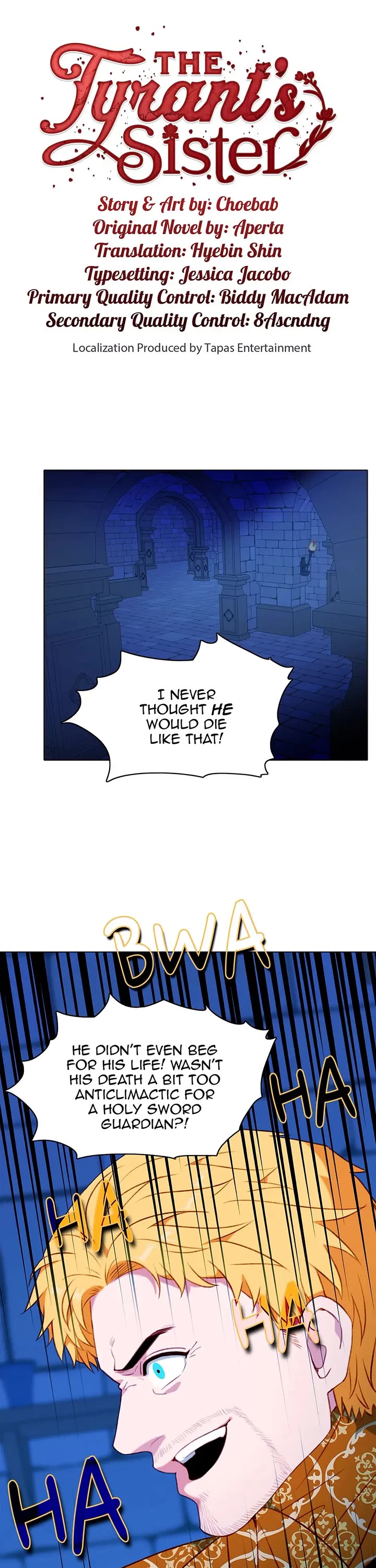 Living as the Tyrant's Older Sister chapter 160 page 1