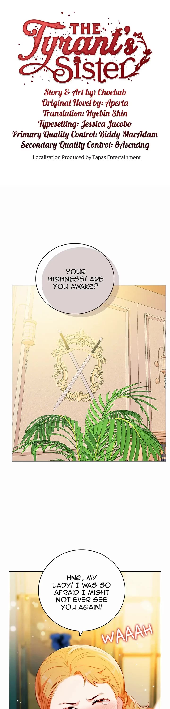 Living as the Tyrant's Older Sister chapter 161 page 1