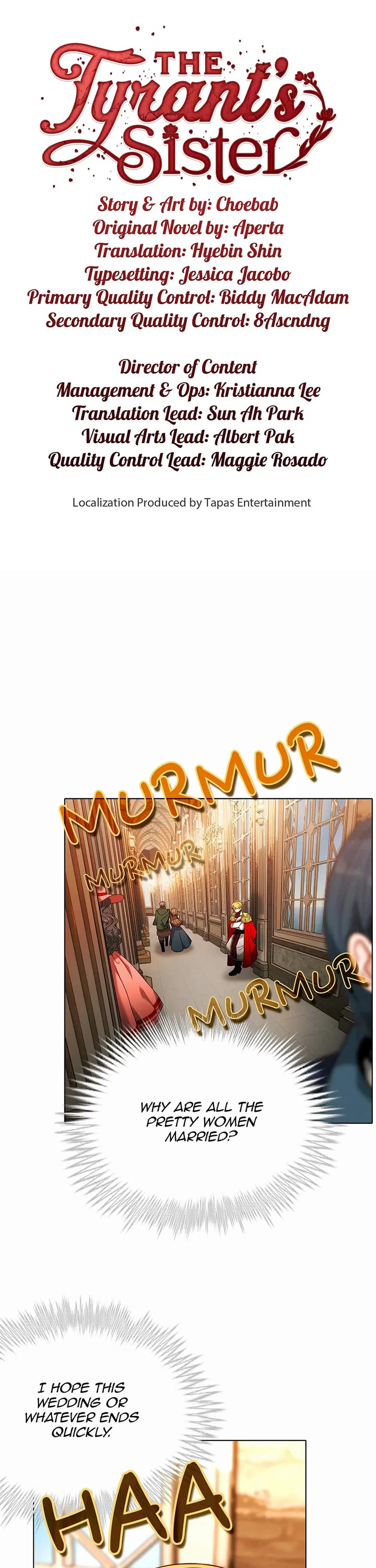 Living as the Tyrant's Older Sister chapter 163 page 1