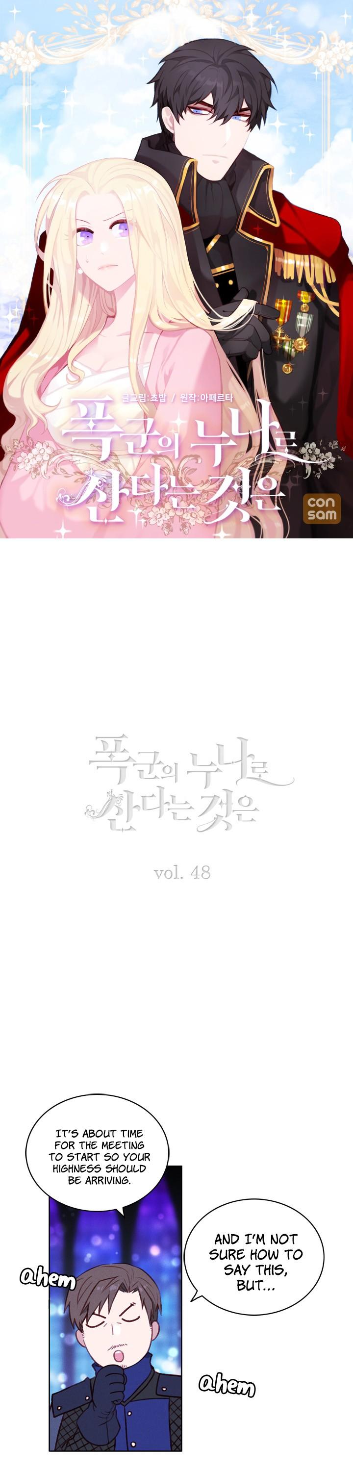 Living as the Tyrant's Older Sister chapter 48 page 1