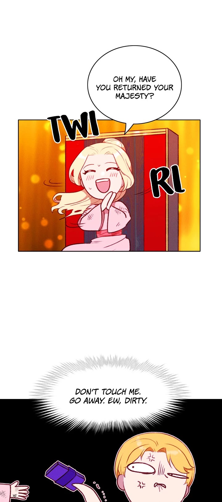 Living as the Tyrant's Older Sister chapter 58 page 8