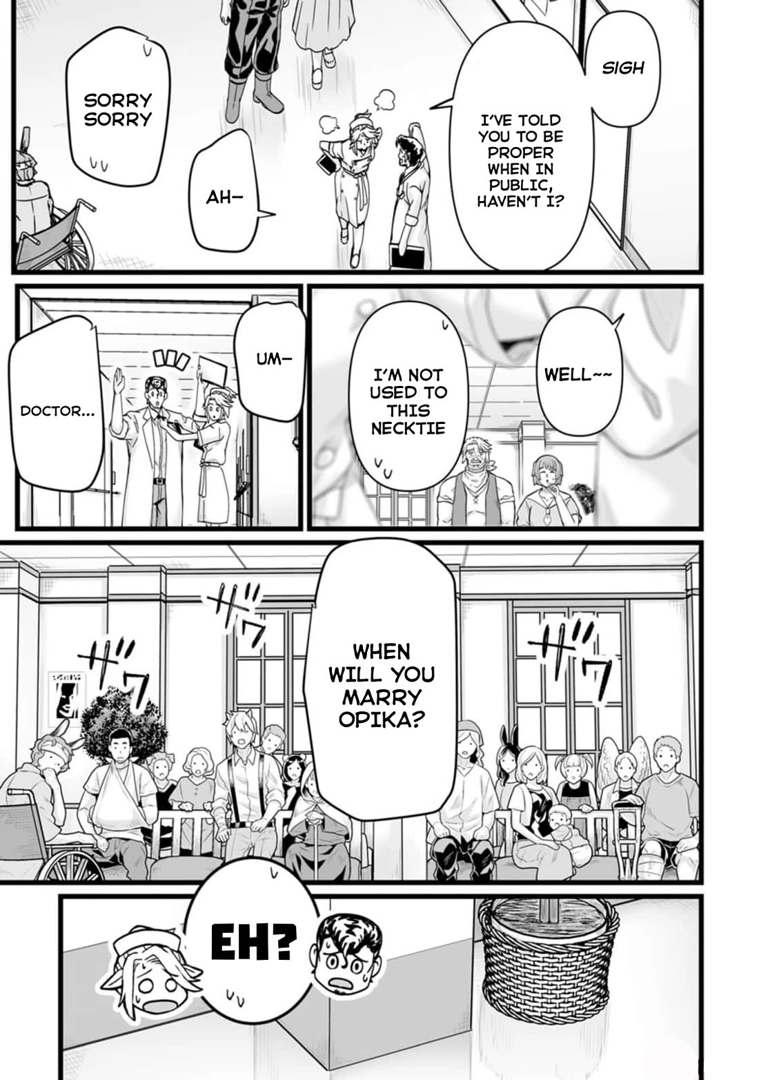 Living in Another World by Taking Commissions ~A Relaxing and Comfy Life of The Restoration Magician's Staffing Agency~ chapter 32.1 page 13