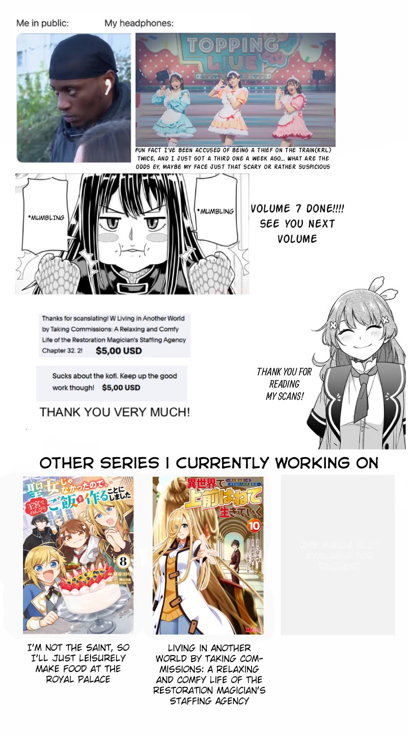 Living in Another World by Taking Commissions ~A Relaxing and Comfy Life of The Restoration Magician's Staffing Agency~ chapter 33 page 28