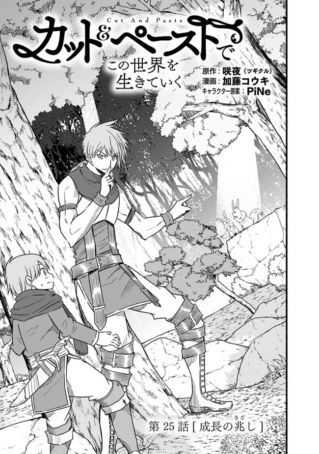 Living in This World With Cut & Paste chapter 25 page 3