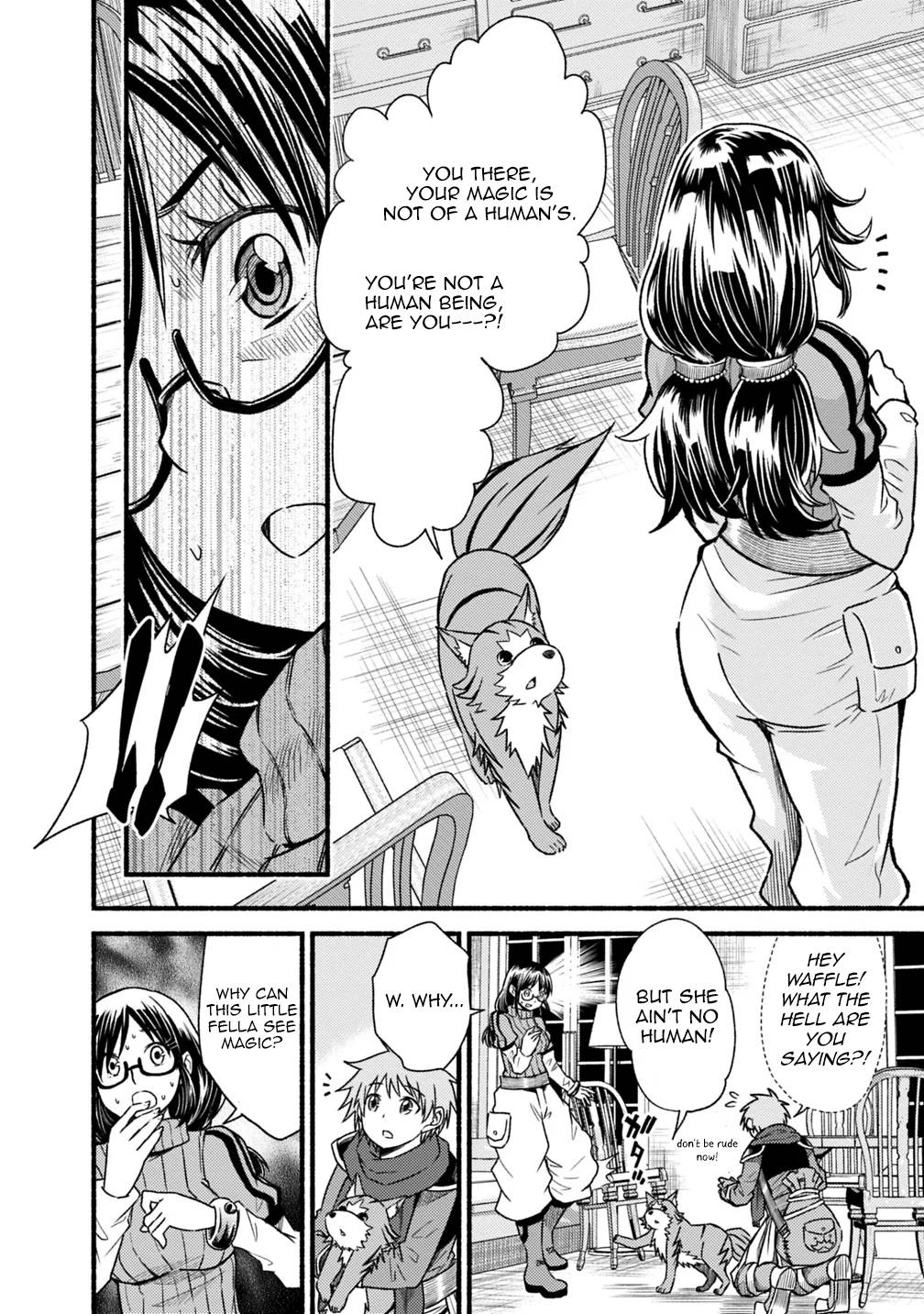 Living in This World With Cut & Paste chapter 41 page 12