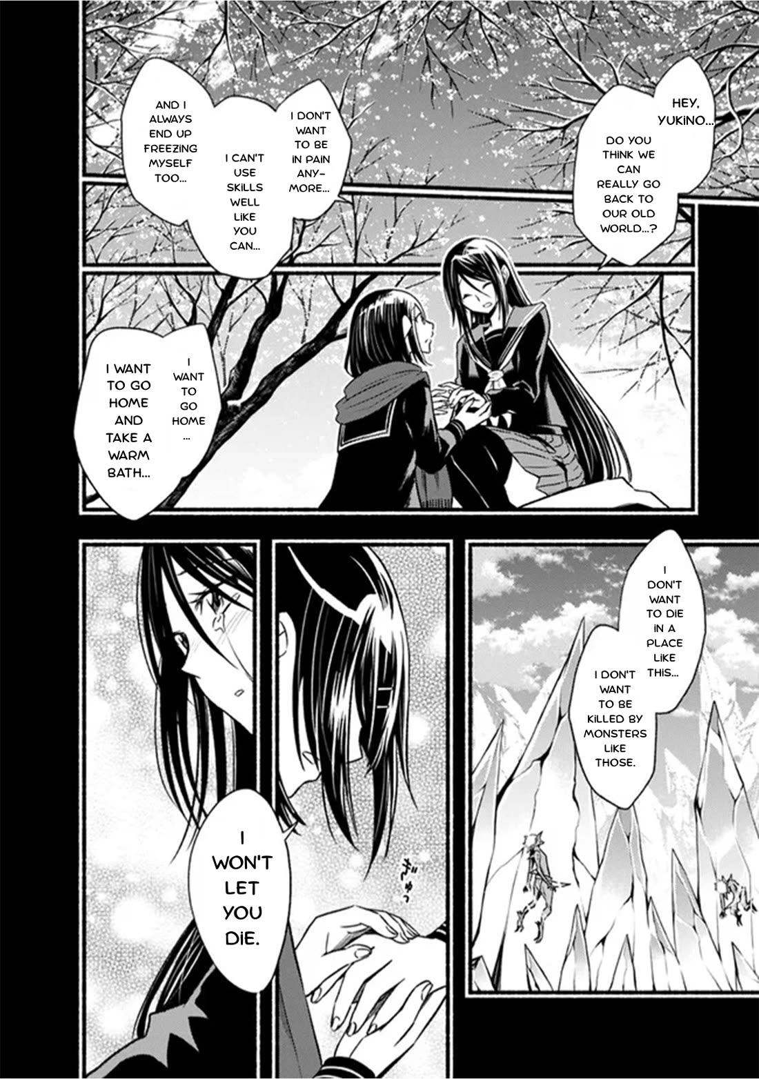 Living in This World With Cut & Paste chapter 92 page 11