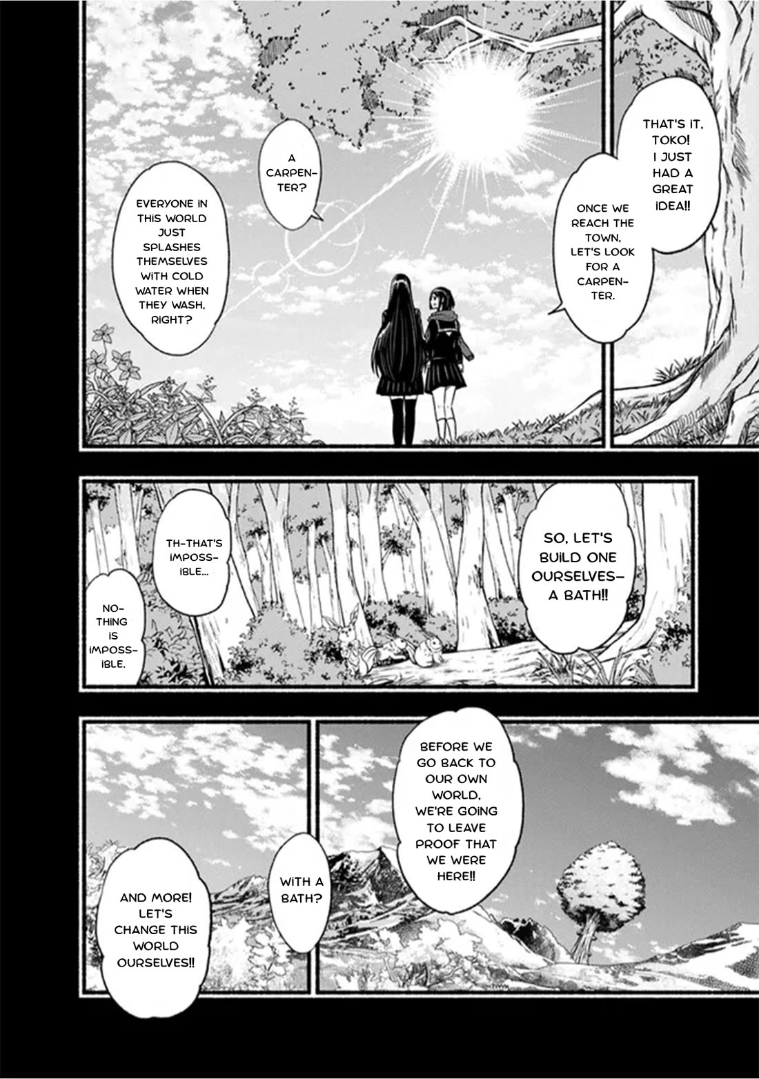 Living in This World With Cut & Paste chapter 92 page 13