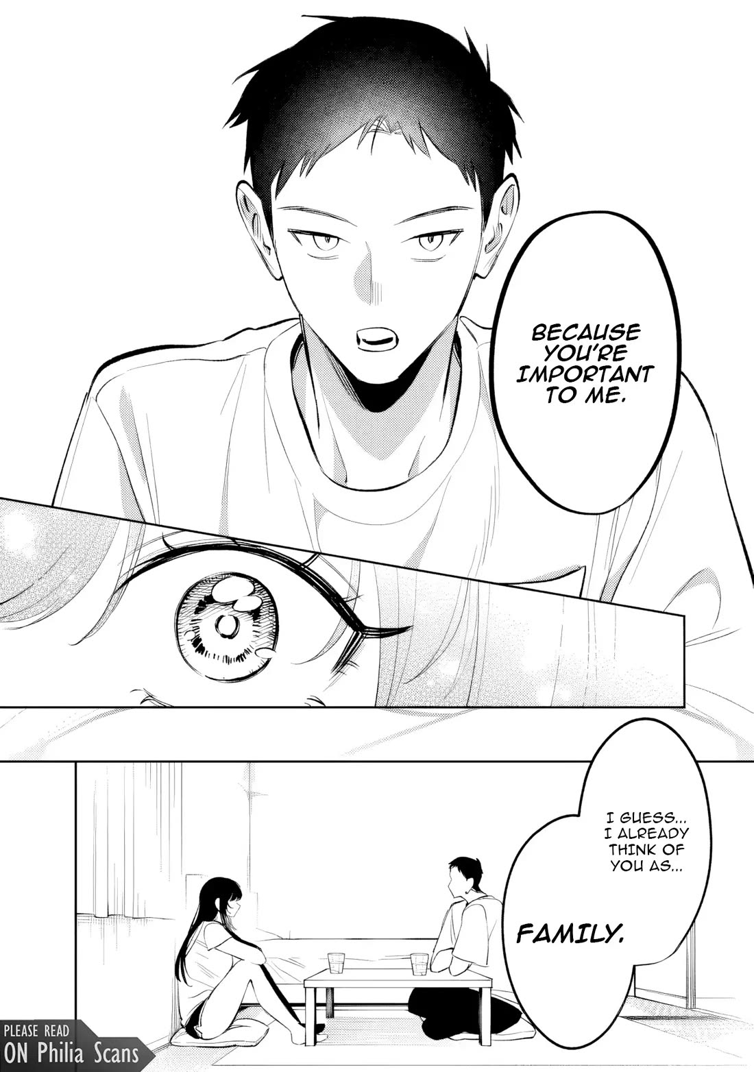 Living Together with the Queen from My High School Days Who was Arrogant, Surprisingly isn't That Uncomfortable chapter 27 page 12