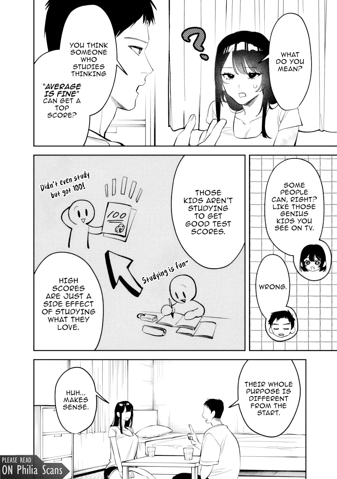 Living Together with the Queen from My High School Days Who was Arrogant, Surprisingly isn't That Uncomfortable chapter 27 page 4