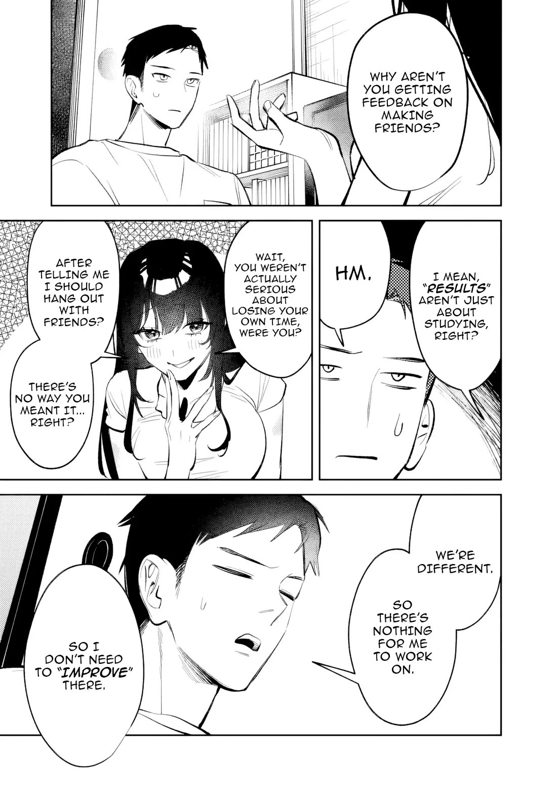 Living Together with the Queen from My High School Days Who was Arrogant, Surprisingly isn't That Uncomfortable chapter 27 page 7