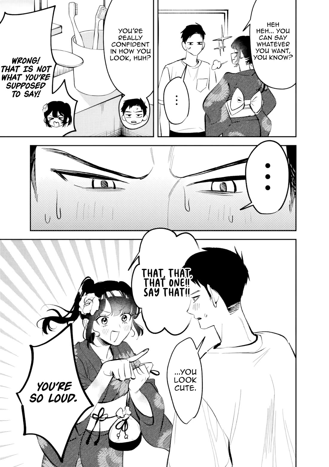 Living Together with the Queen from My High School Days Who was Arrogant, Surprisingly isn't That Uncomfortable chapter 28 page 3