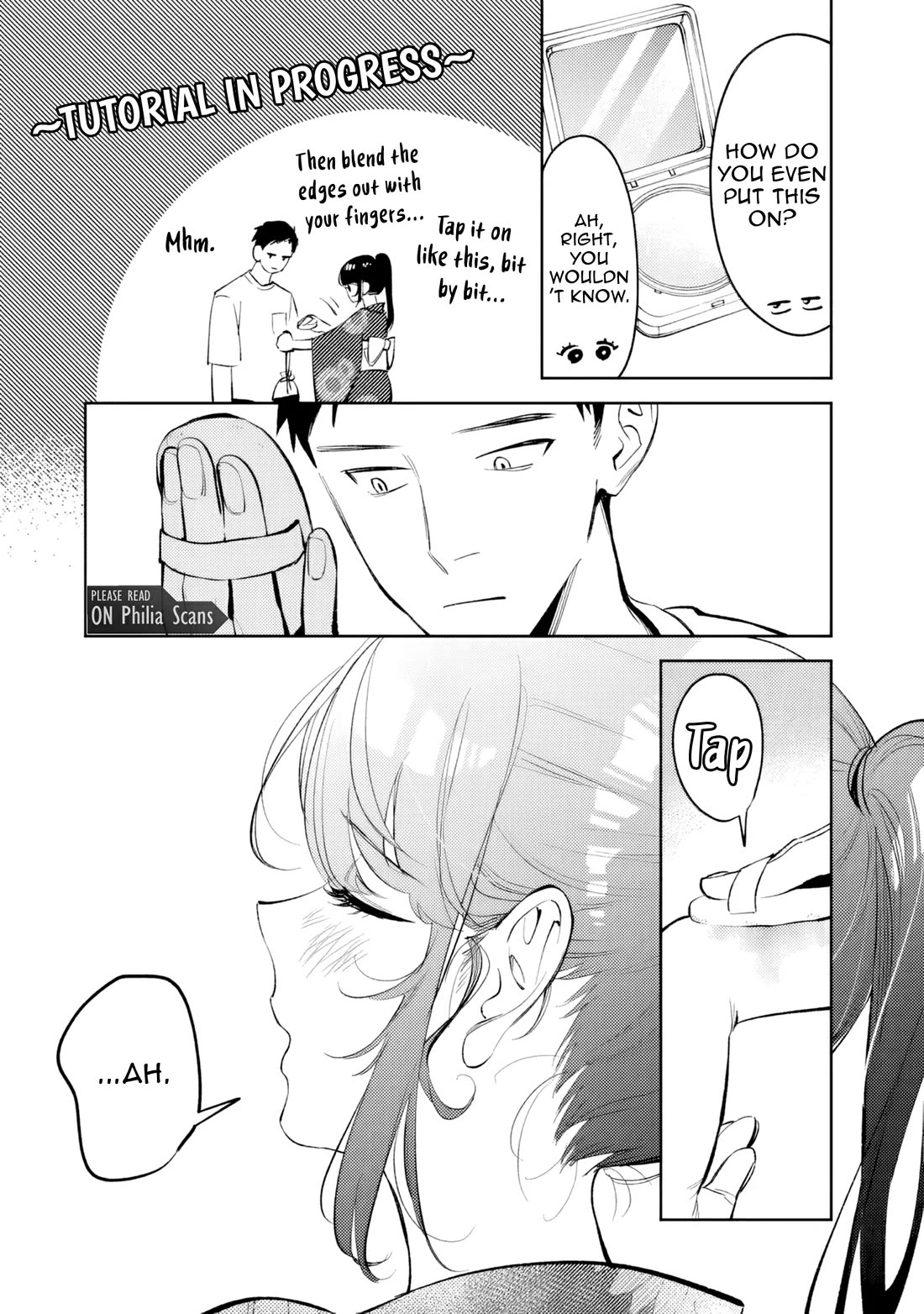 Living Together with the Queen from My High School Days Who was Arrogant, Surprisingly isn't That Uncomfortable chapter 28 page 7