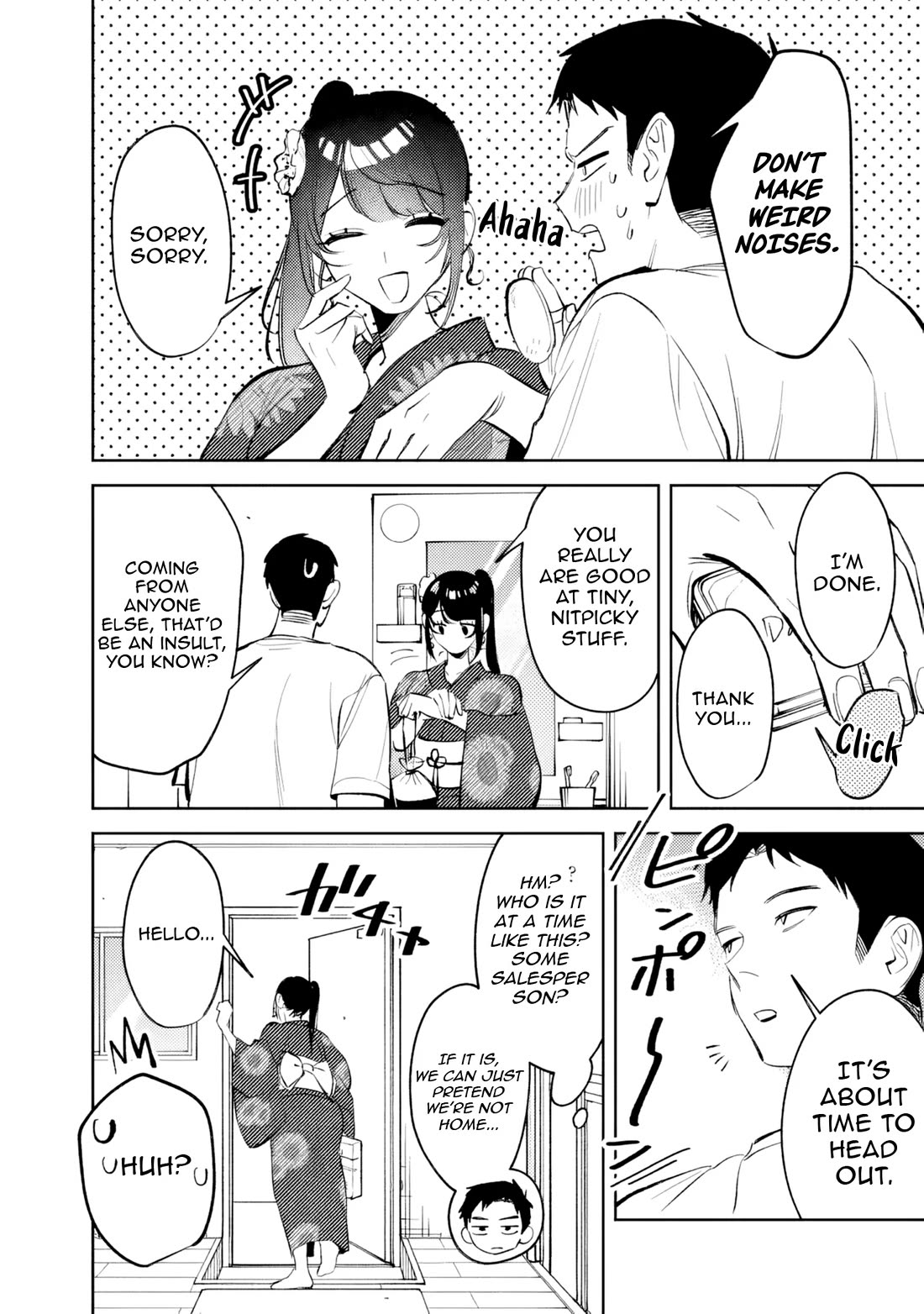 Living Together with the Queen from My High School Days Who was Arrogant, Surprisingly isn't That Uncomfortable chapter 28 page 8