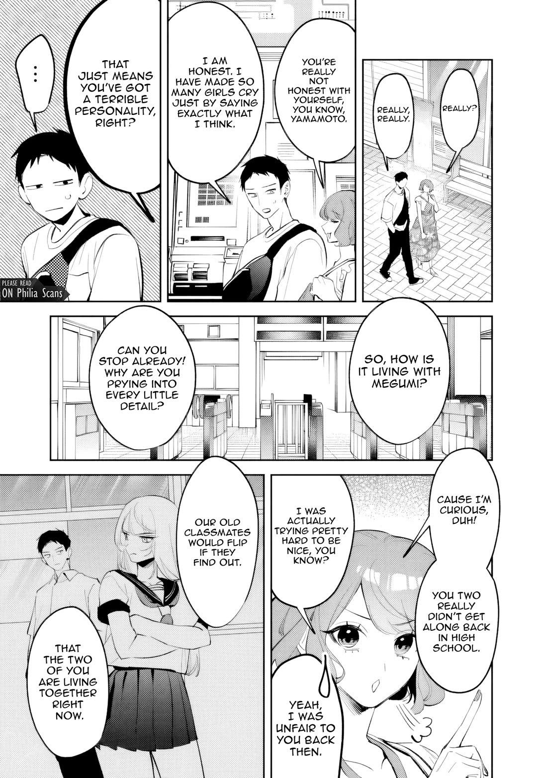 Living Together with the Queen from My High School Days Who was Arrogant, Surprisingly isn't That Uncomfortable chapter 29 page 3