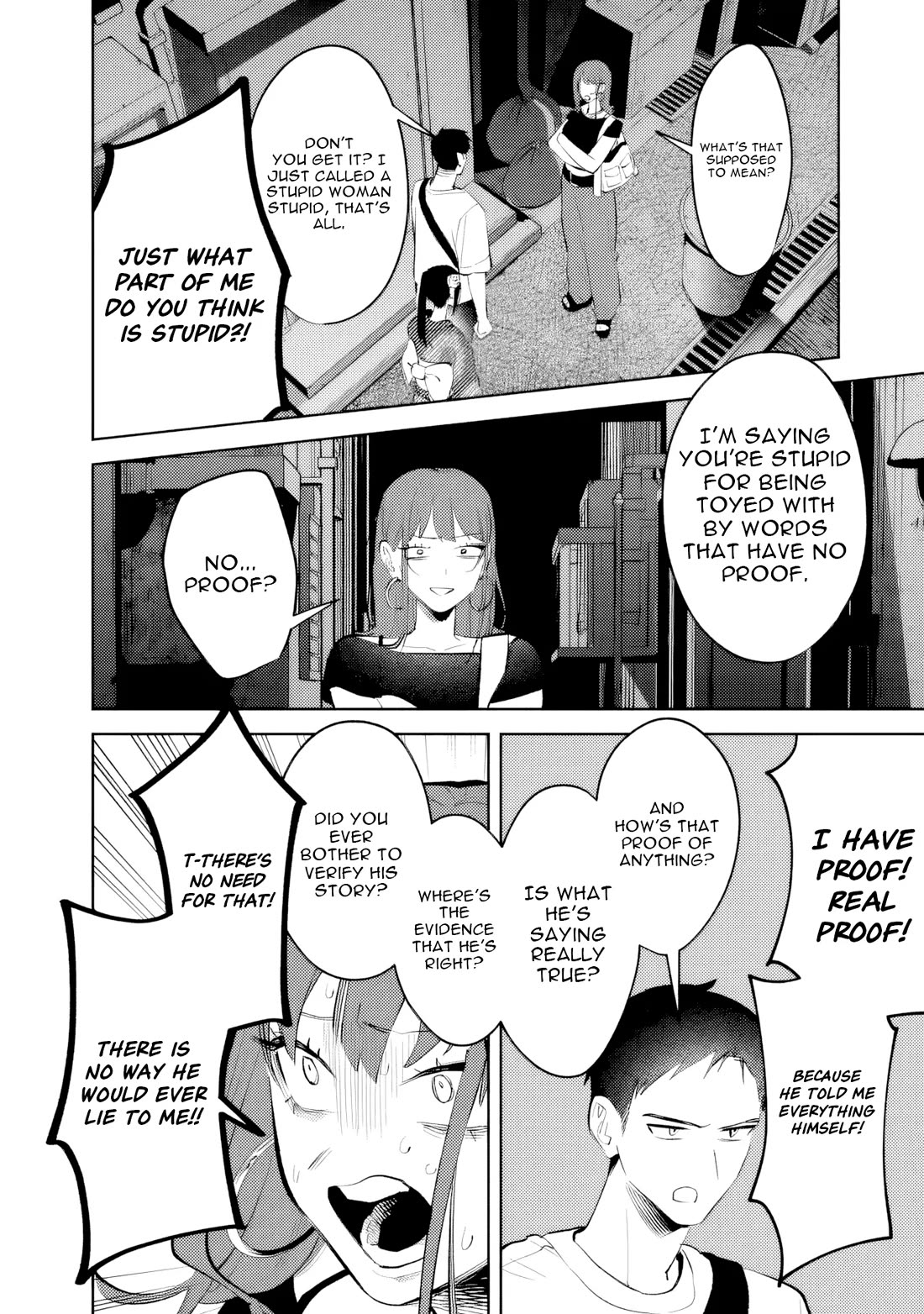 Living Together with the Queen from My High School Days Who was Arrogant, Surprisingly isn't That Uncomfortable chapter 30 page 12