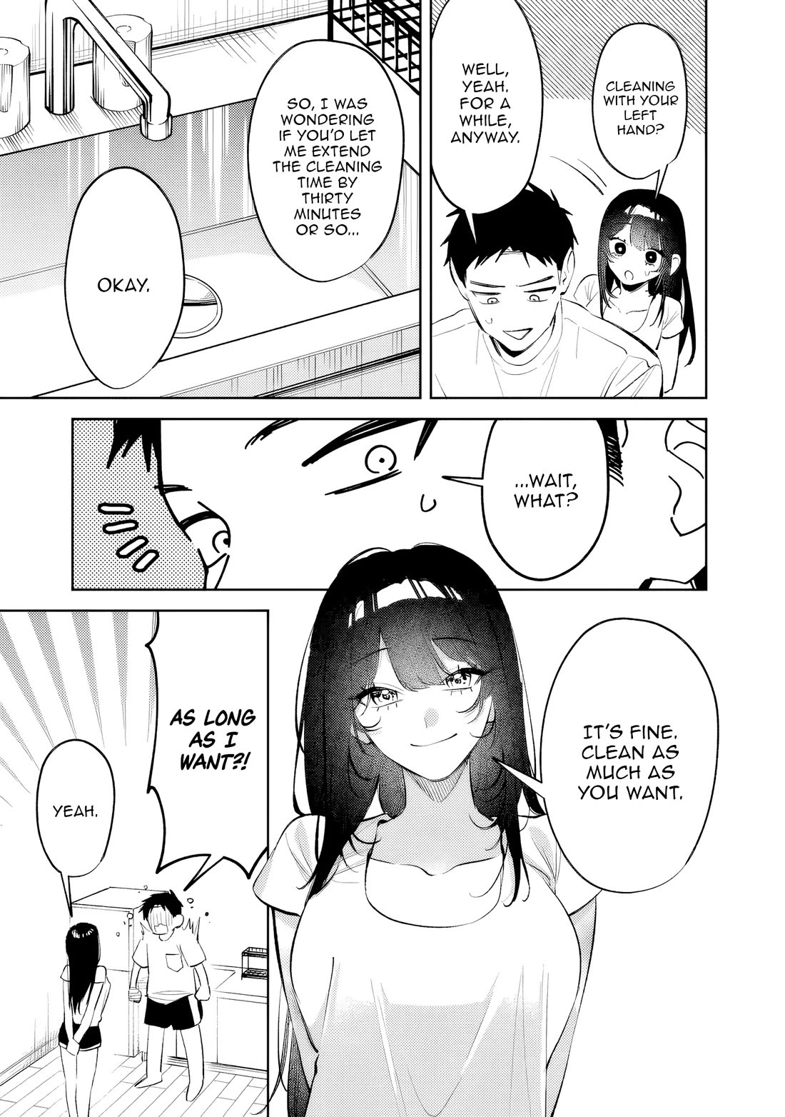 Living Together with the Queen from My High School Days Who was Arrogant, Surprisingly isn't That Uncomfortable chapter 31 page 13