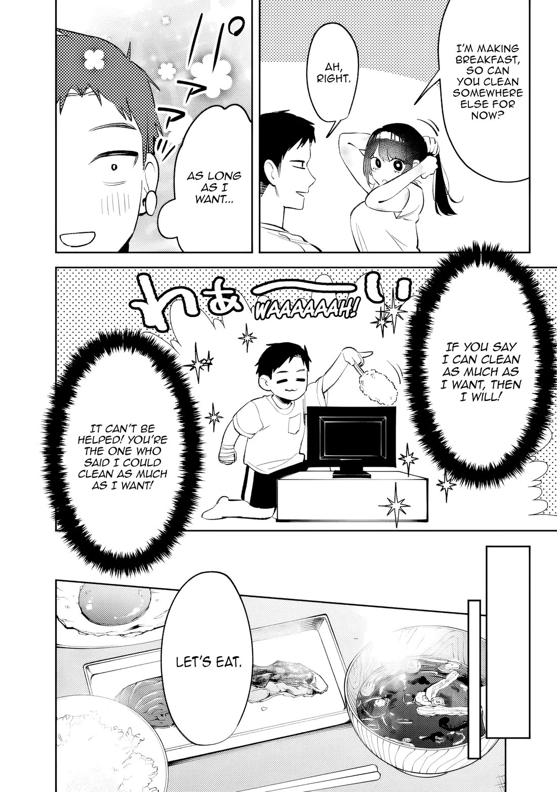 Living Together with the Queen from My High School Days Who was Arrogant, Surprisingly isn't That Uncomfortable chapter 31 page 14