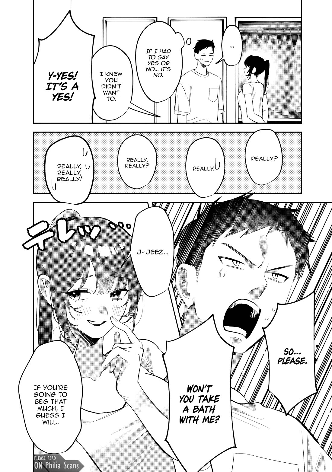 Living Together with the Queen from My High School Days Who was Arrogant, Surprisingly isn't That Uncomfortable chapter 32 page 12