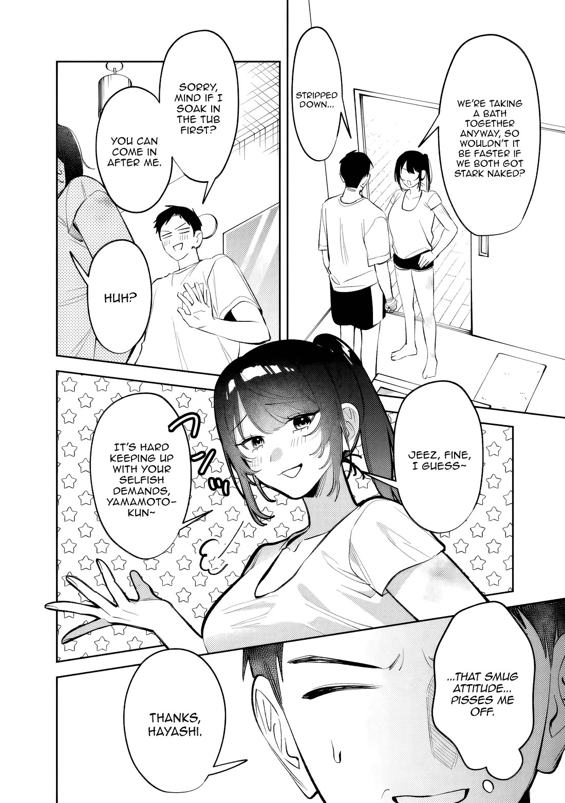 Living Together with the Queen from My High School Days Who was Arrogant, Surprisingly isn't That Uncomfortable chapter 32 page 14