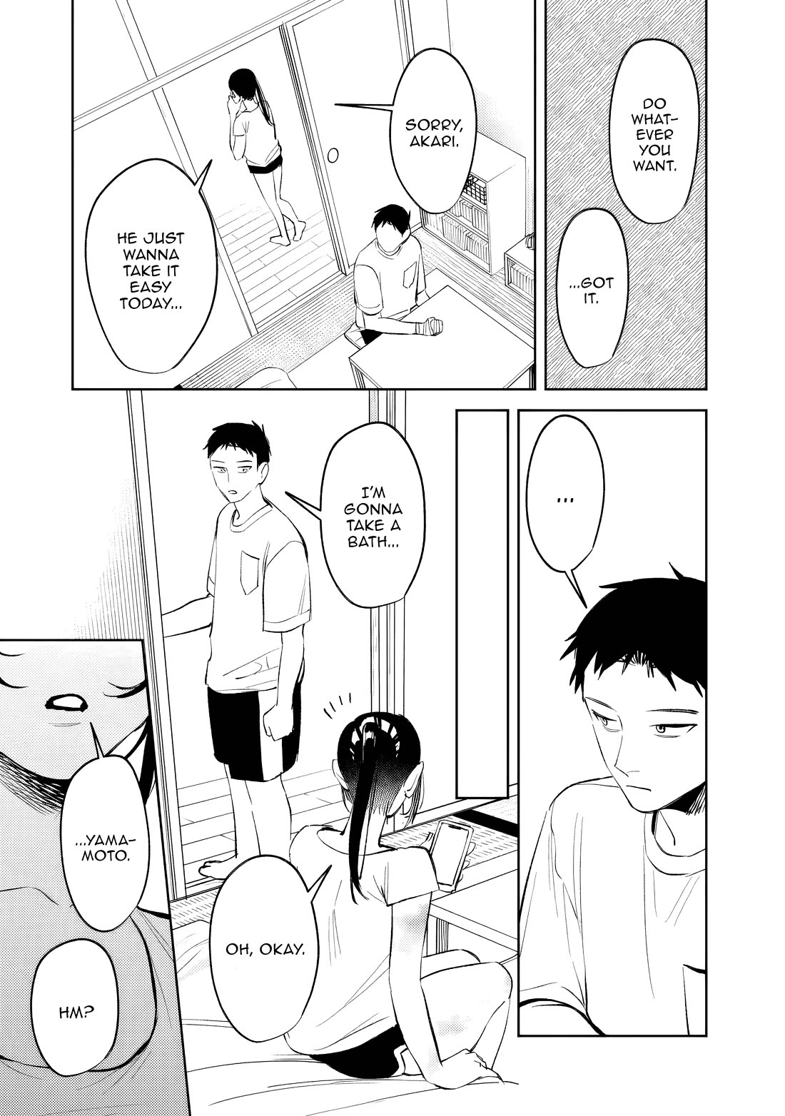 Living Together with the Queen from My High School Days Who was Arrogant, Surprisingly isn't That Uncomfortable chapter 32 page 3