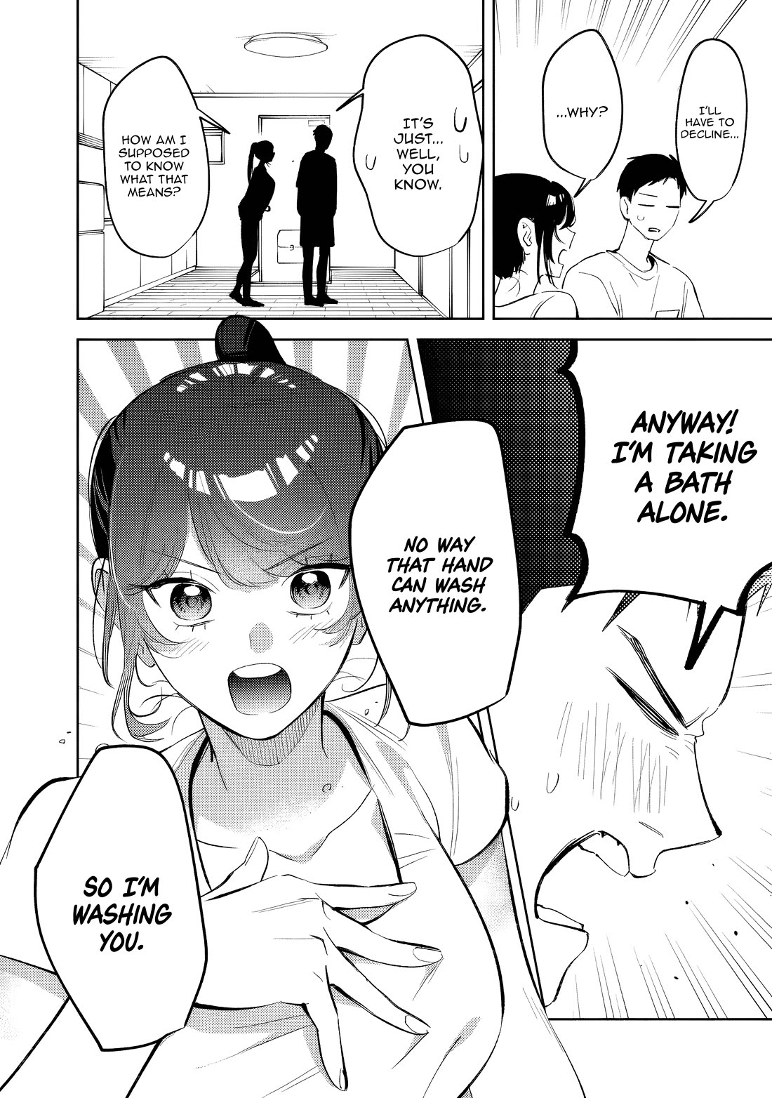 Living Together with the Queen from My High School Days Who was Arrogant, Surprisingly isn't That Uncomfortable chapter 32 page 8