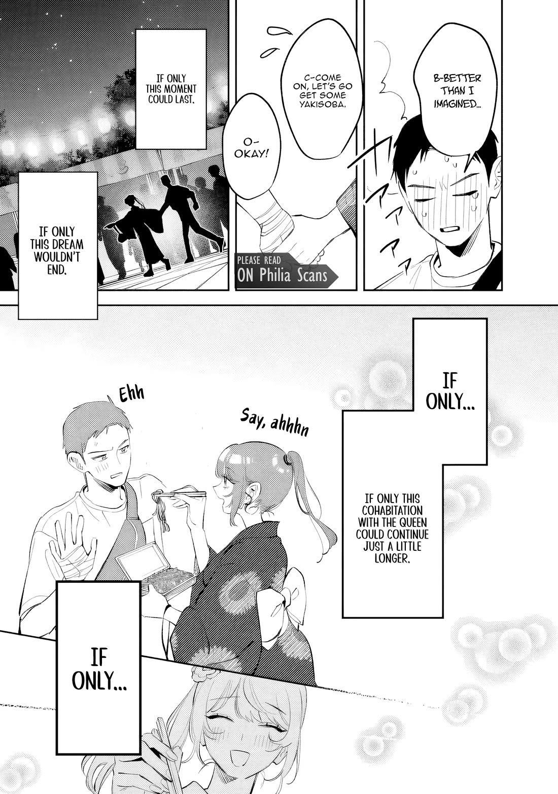 Living Together with the Queen from My High School Days Who was Arrogant, Surprisingly isn't That Uncomfortable chapter 34 page 17